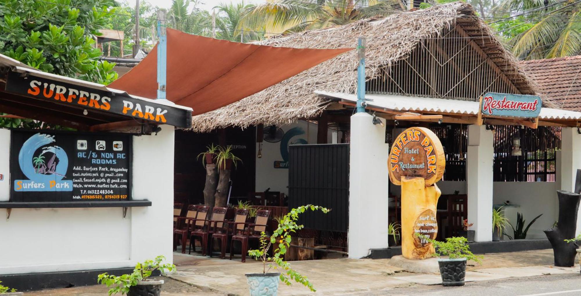 Surfers Park Arugambay Bed & Breakfast Arugam Kudah Eksteriør bilde