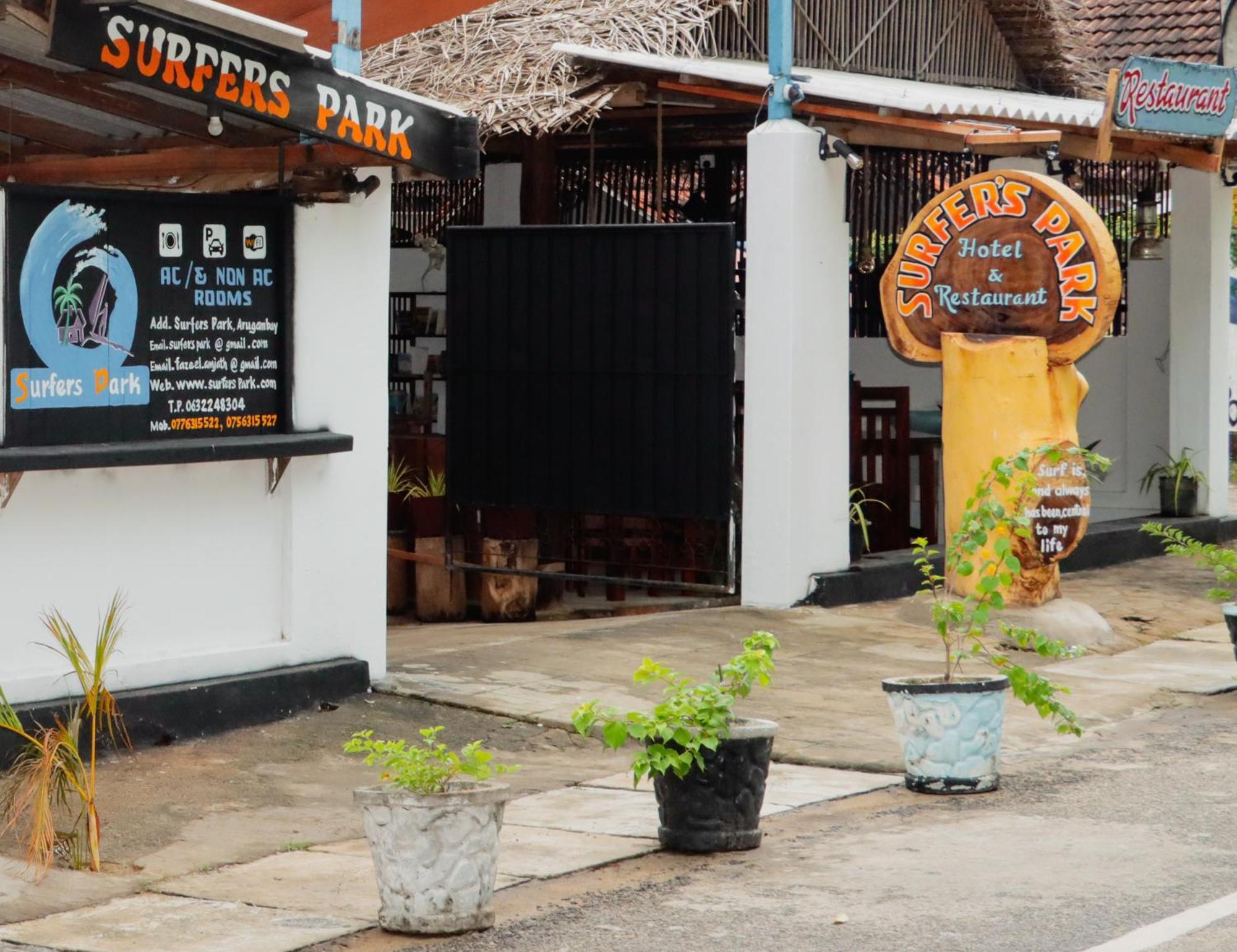 Surfers Park Arugambay Bed & Breakfast Arugam Kudah Eksteriør bilde
